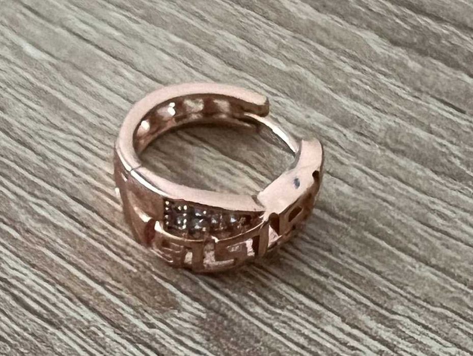 Серьги сережки медичне золото