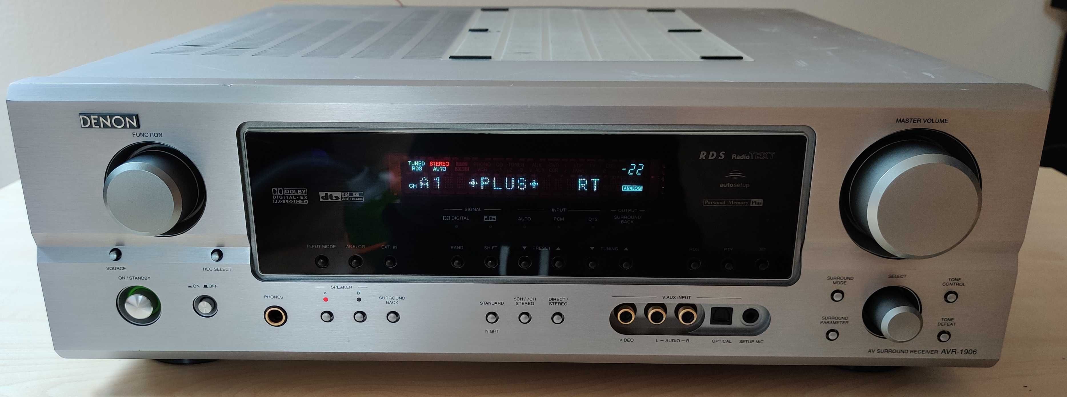 Amplituner DENON AVR-1906 z pilotem