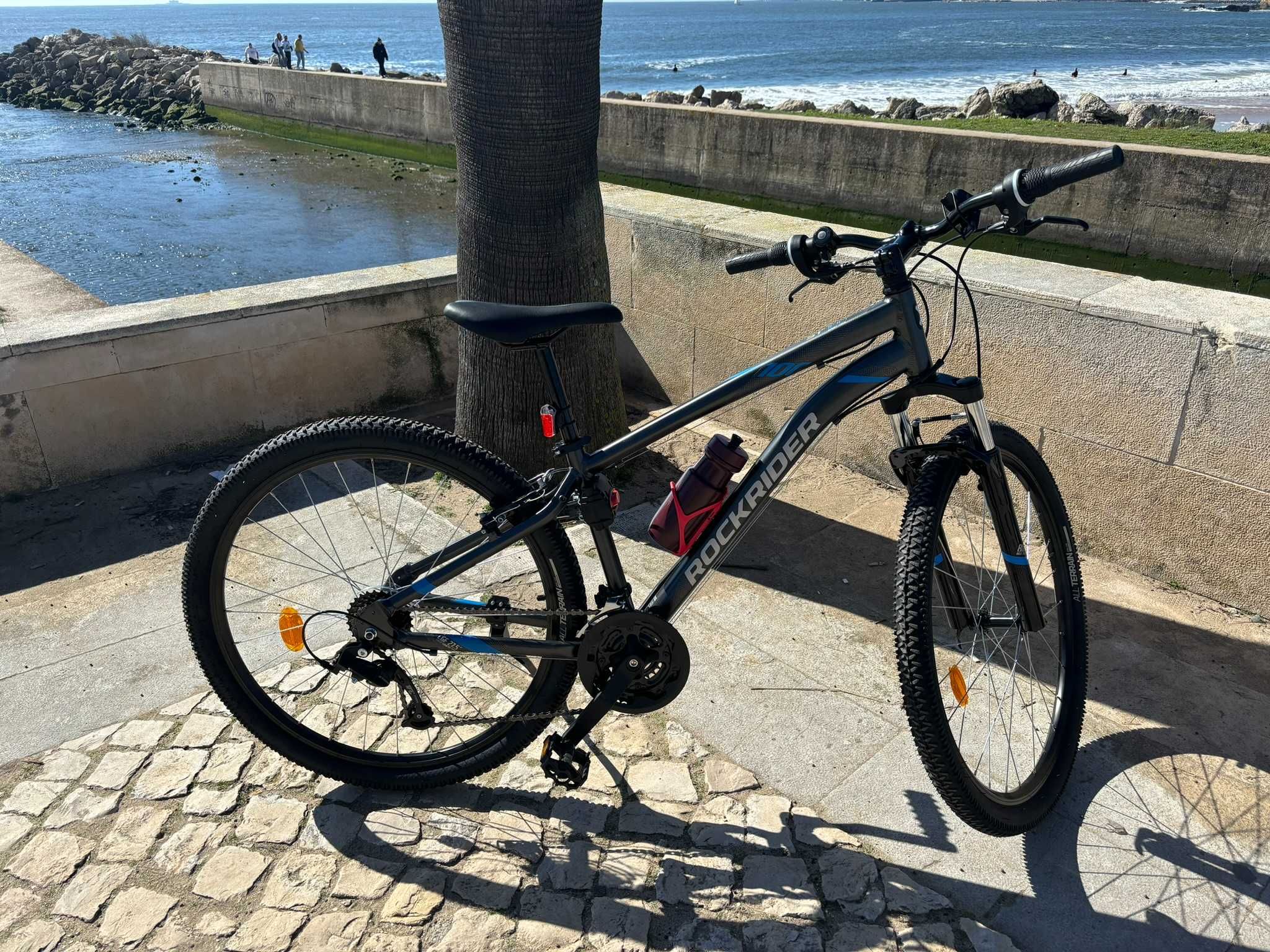 Bicicleta BTT ST 100 Cinza