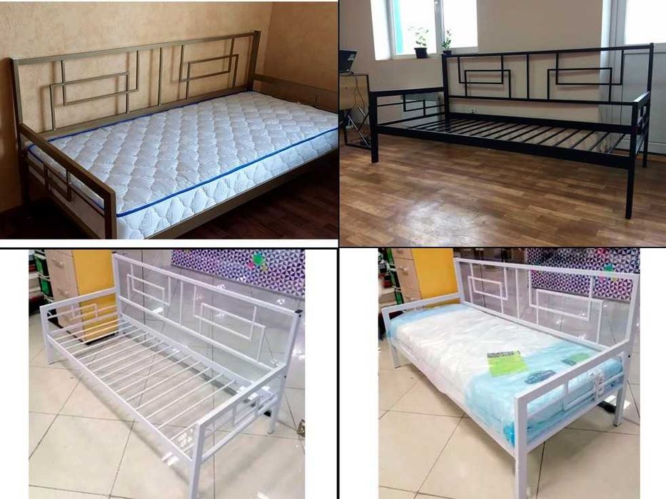 Ліжка лофт. Металеві ліжка. Дивани лофт. Дитячі металеві ліжка.