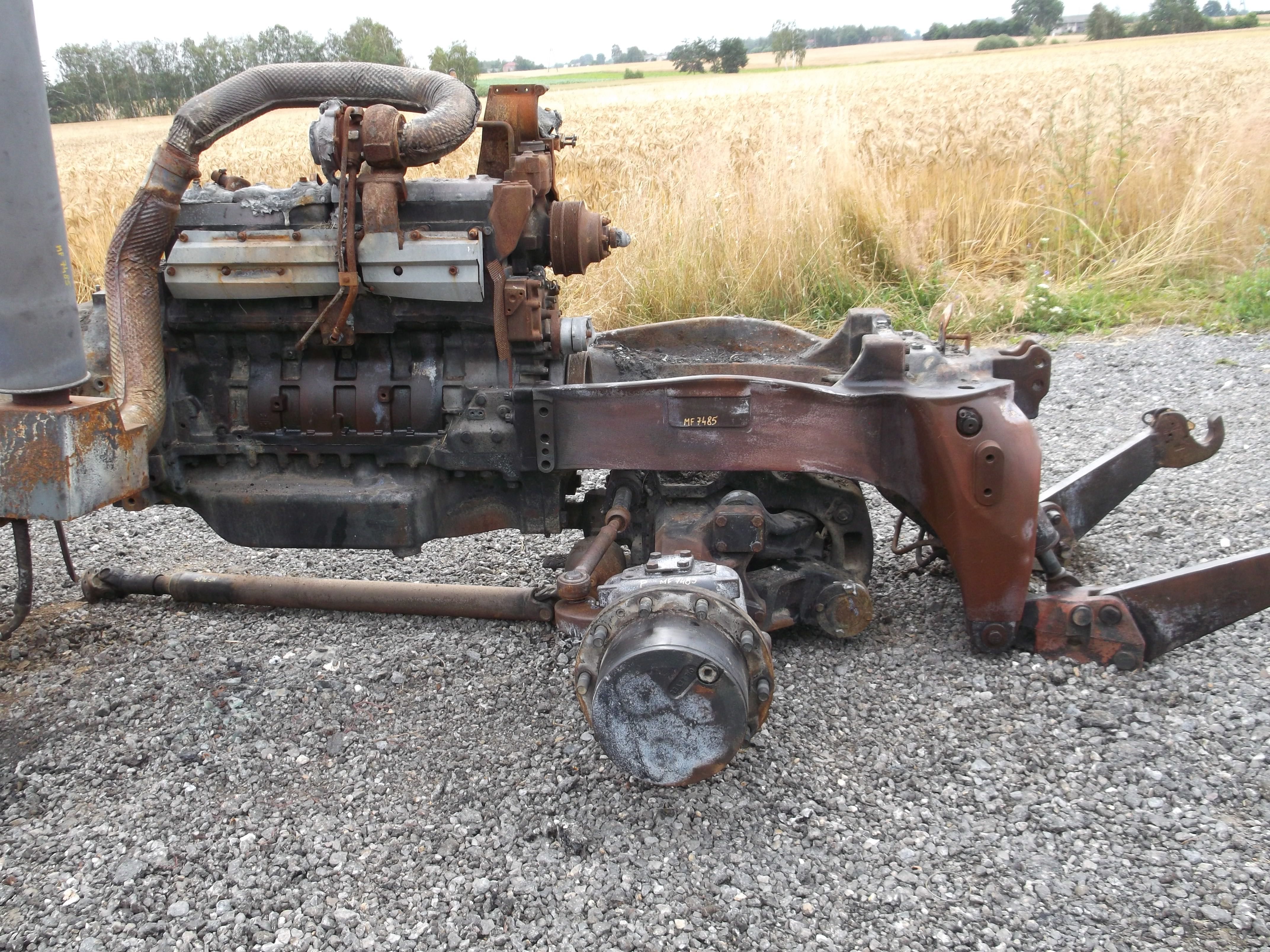 Massey Ferguson 7485,7490-tuz,podnośnik,most,silnik,skrzynia,zaczep-