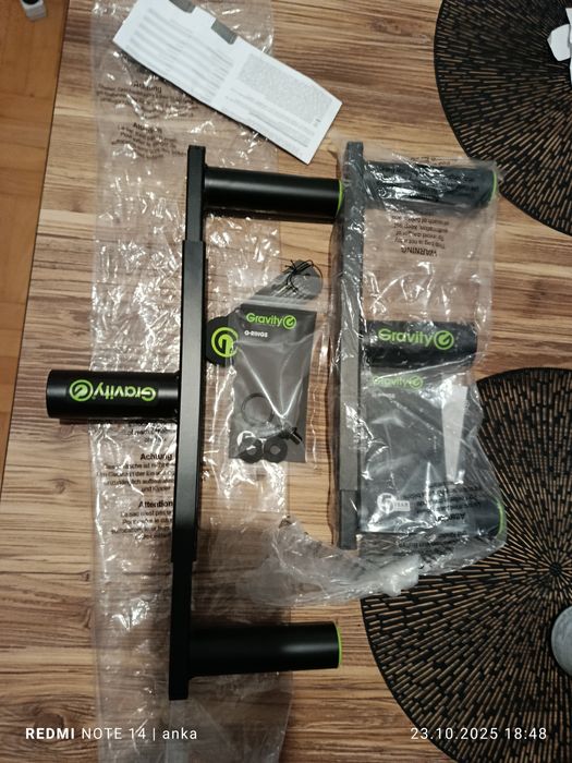 Gravity SAT 36 B 2x Uchwyt do stojaka na głośniki