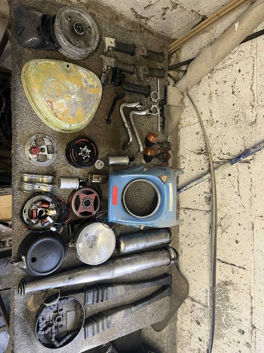 Czesci simson S51 kola wydech magneto boczek