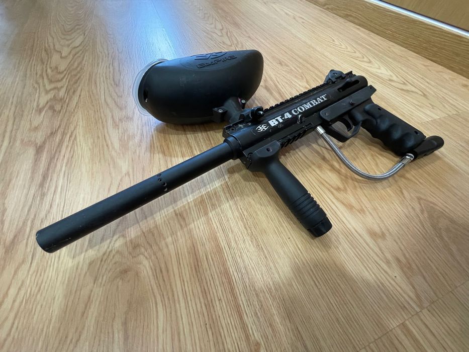 Paintball - Marcador BT4 COMBAT c/acessórios