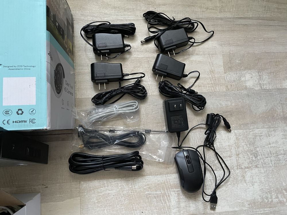 Камери відеонагляду ZOSI 2MP Camera System H.265+ 8 Channel New USA