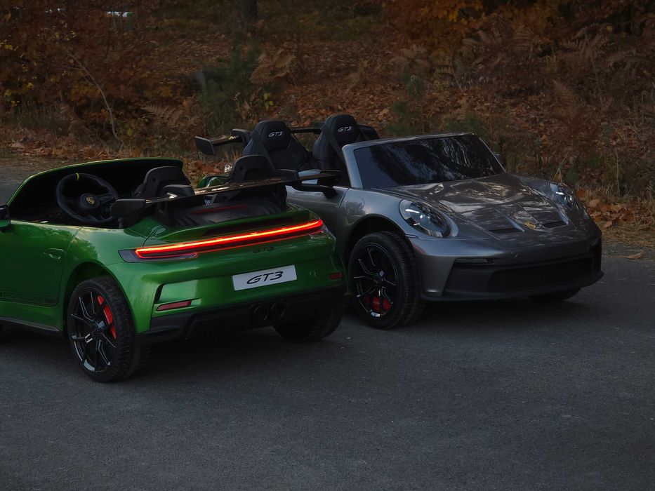 Autko PORSCHE 911 GT3 4x200W 24V dla dzieci LAKIER samochód PREMIUM