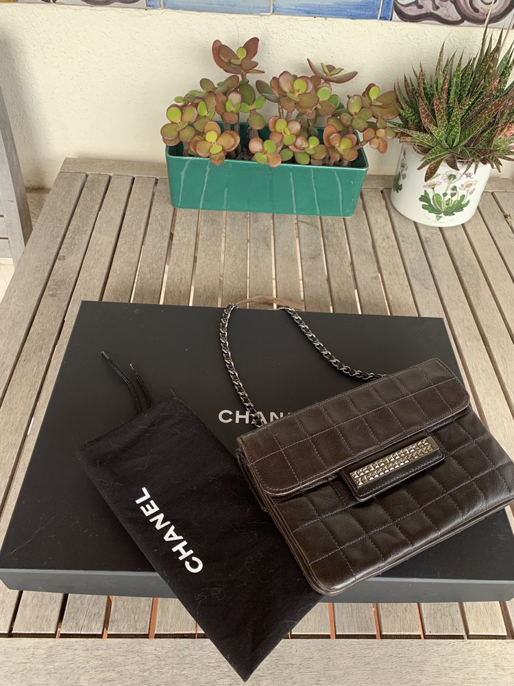 Mala Chanel Original, castanha