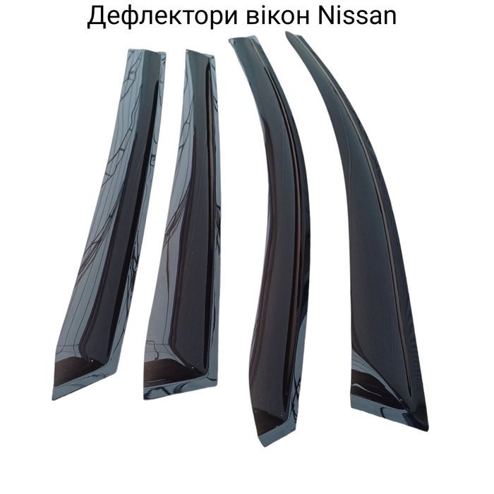 Дефлекторы окон ветровики Nissan X-Trail/Almera/Qashqai/Primera/Murano