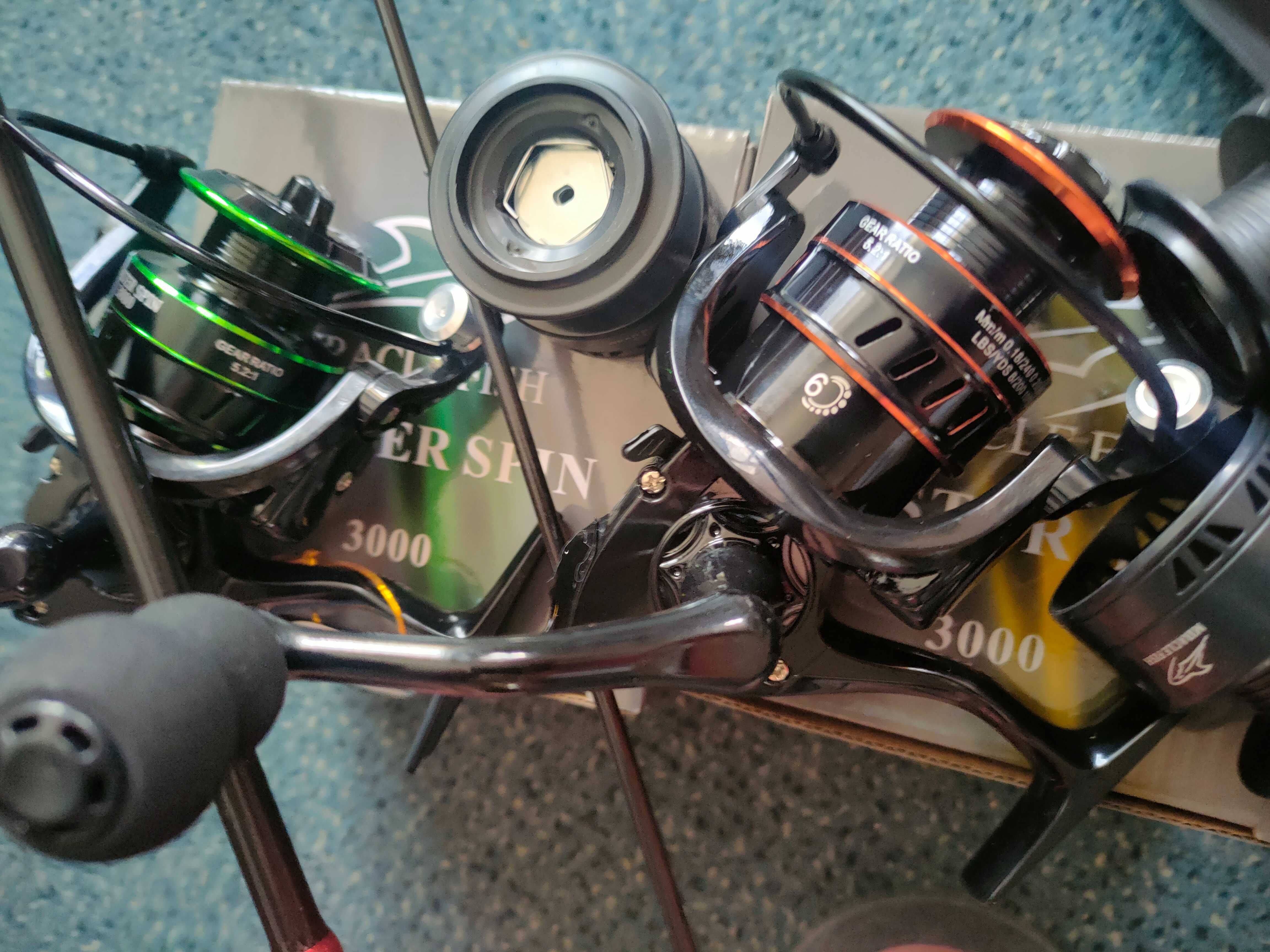 Spinning weglowy 2,70m 10-30g+ kołowrotek+1000m plecionki