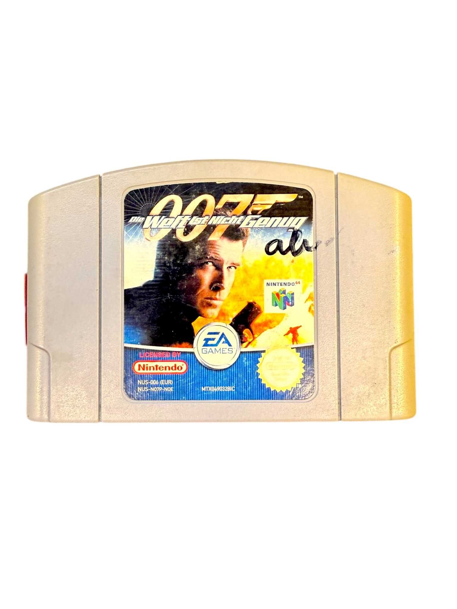 The World is Not Enough 007 - NINTENDO 64 N64
