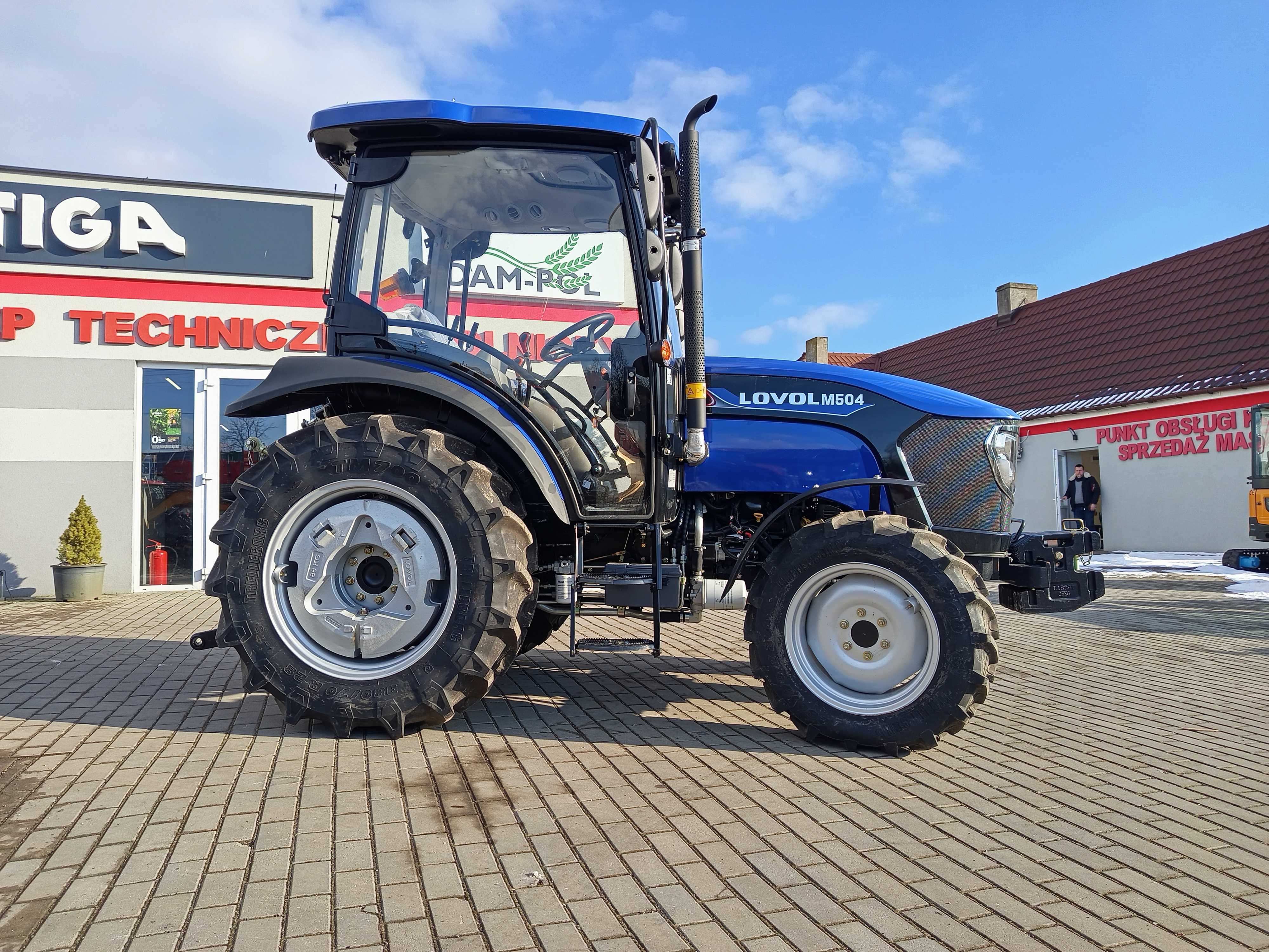 Ciągnik LOVOL M504 / ARBOS 3055 - silnik DOOSAN - 2024 - serwis