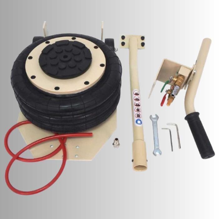 Пневматичний домкрат "сніговик" ‎HTTMT 3,5 тонни, 15-40 см