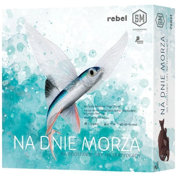 Na dnie morza Gra Planszowa Rebel