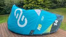 kite surfing - Eleveight RS 10 i 14 m (2024) + BAR - Jak nowy (okazja)