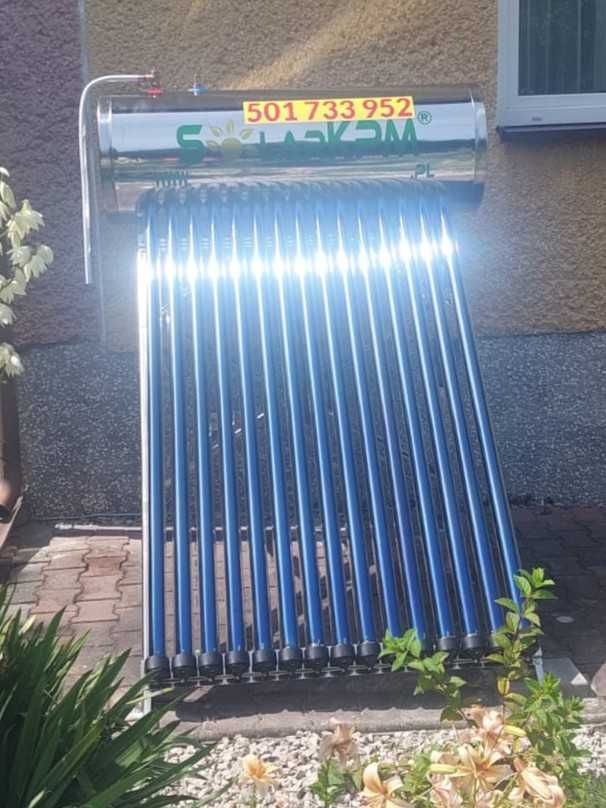 Kolektory Słoneczne Ciśnieniowe -STAL NIERDZEWNA-DOSTAWA-MONTAŻ!!!
