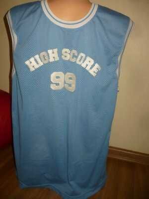 Форма футбольная голубая с белым L XL