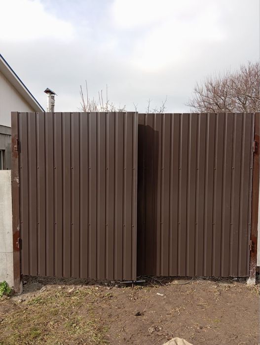 ВОРОТА ЗАБОРЫ профнастил ДВЕРИ квартира дом подъезд