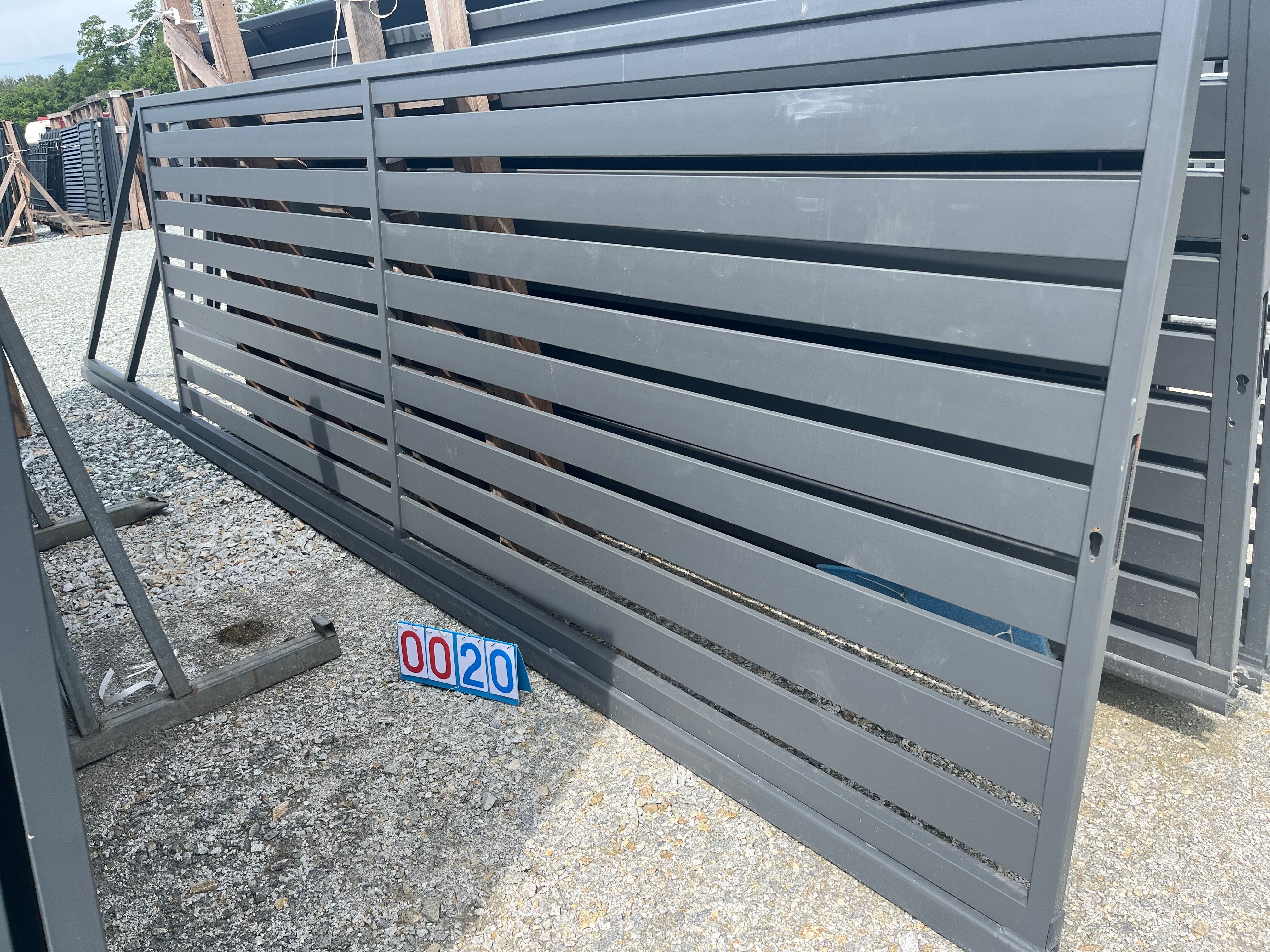 Brama palisadowa 1,5 m x 4m , numer 0020, PROMOCJA!