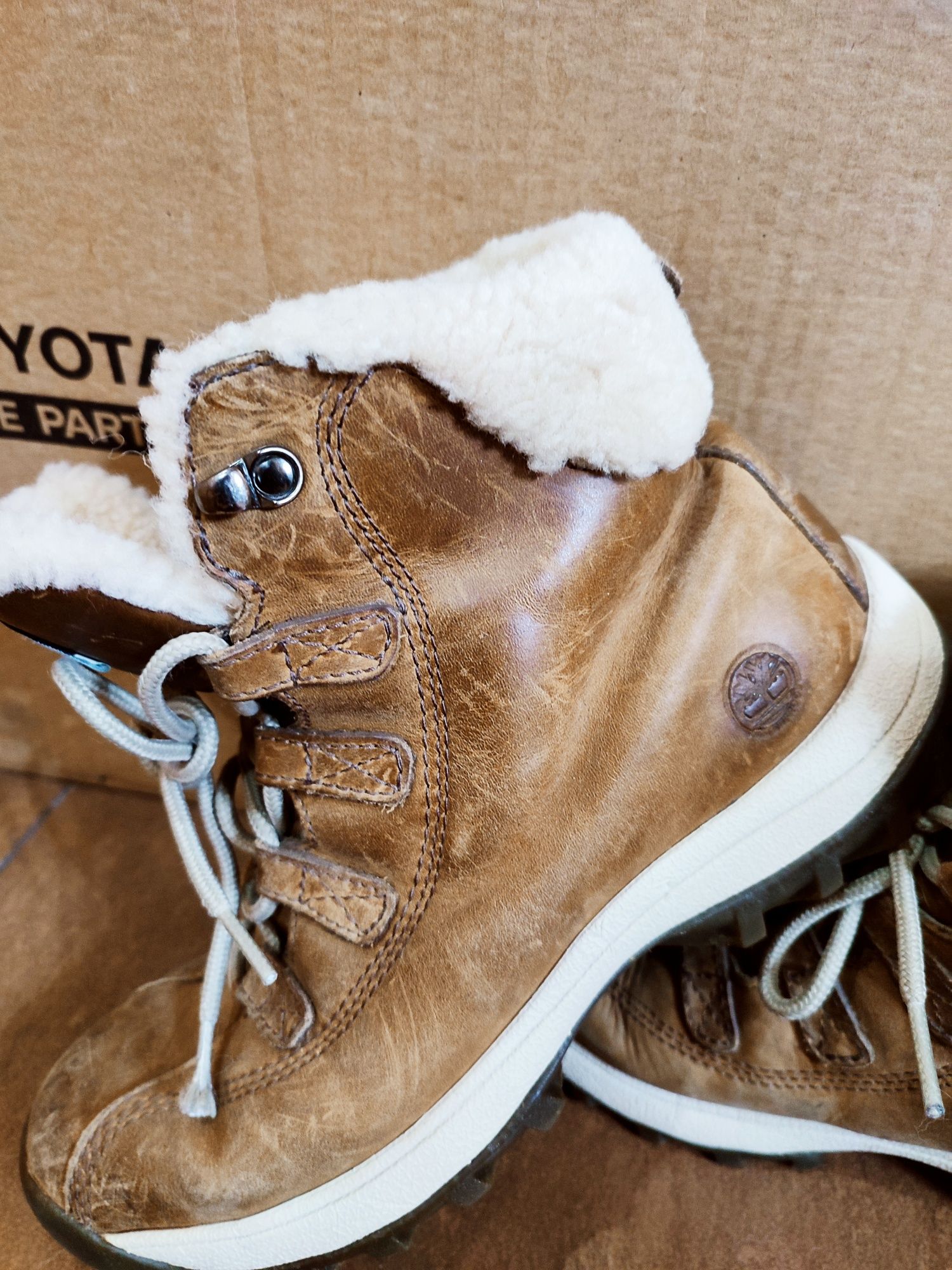 Botki buty śniegowce sztyblety Timberland