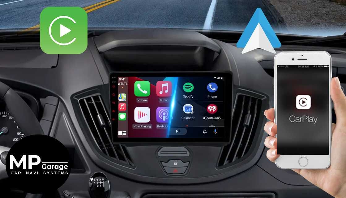 Radio Android FORD TRANSIT CUSTOM Qled 4G LTe CarPlay 12-21 Montaż!!!