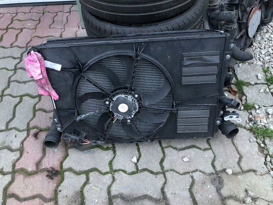 CHLODNICE WENTYLATOR VW GOLF VI,AUDI SKODA 1.6 TDI