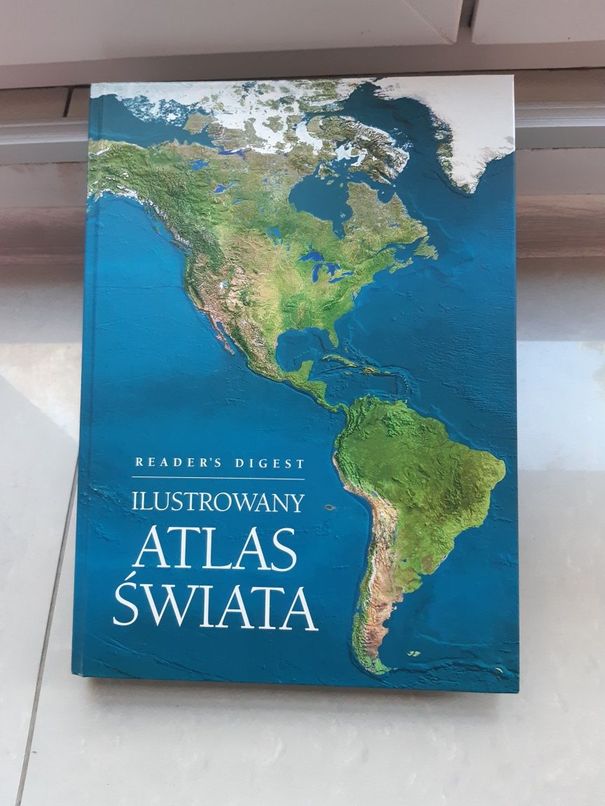 Piękny atlas geograficzny