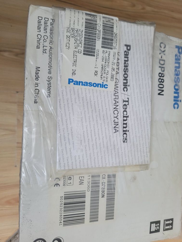 Radio Panasonic CQ-FX721N,CX-DP880N NOWY ZESTAW