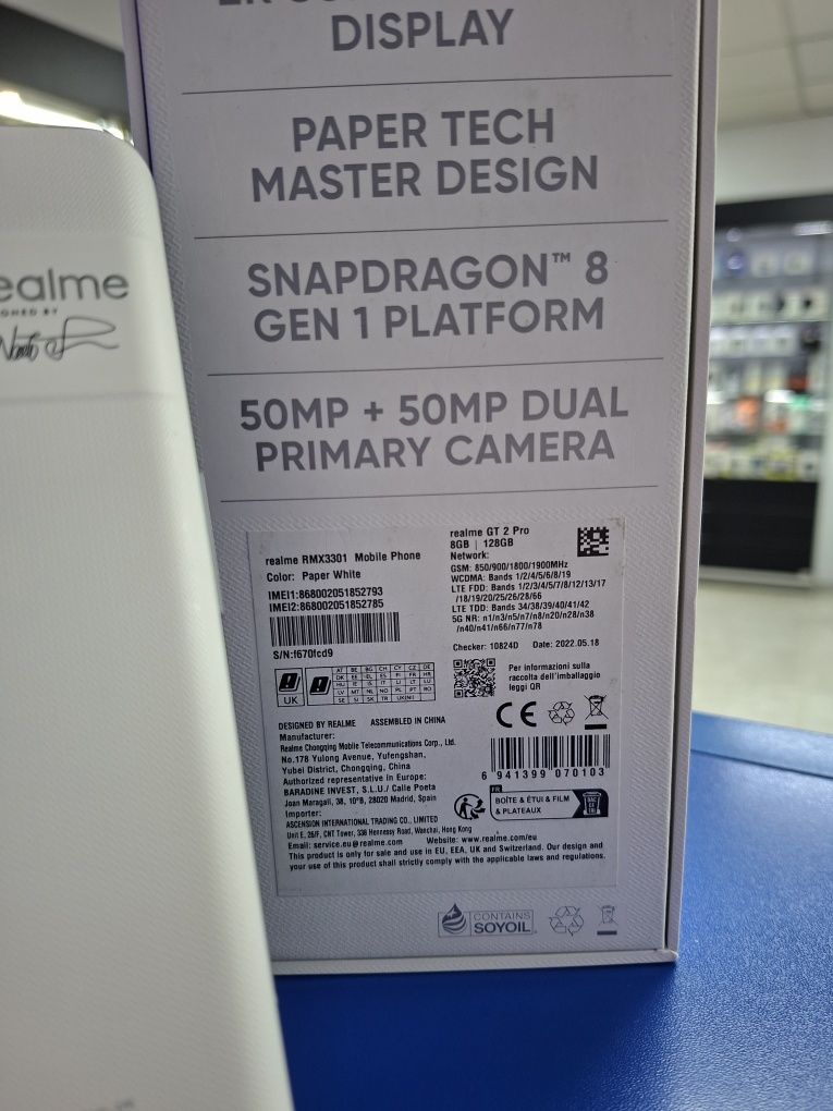 Продам в ідеальном стані Realme GT2 Pro 8/128Gb