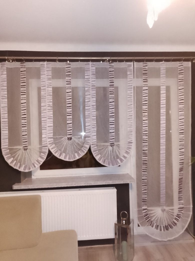 Firanki panele kpl balkon