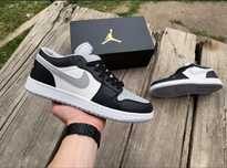 Кпосівки Nike  Air Jordan 1 Low Black/Grey