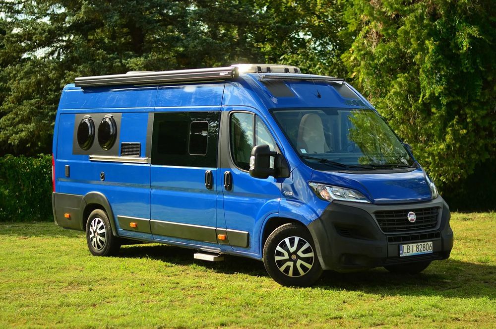 Fiat Ducato Maxi L4H2 Campervan  Kamper Campervan / Fiat Ducato 3.0 // 4 os.y // zabudowa POSSL / FV23%