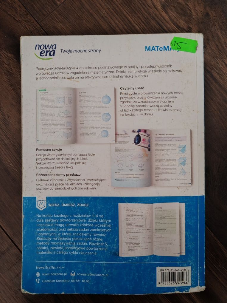 Podręcznik do matematyki klasa 4
