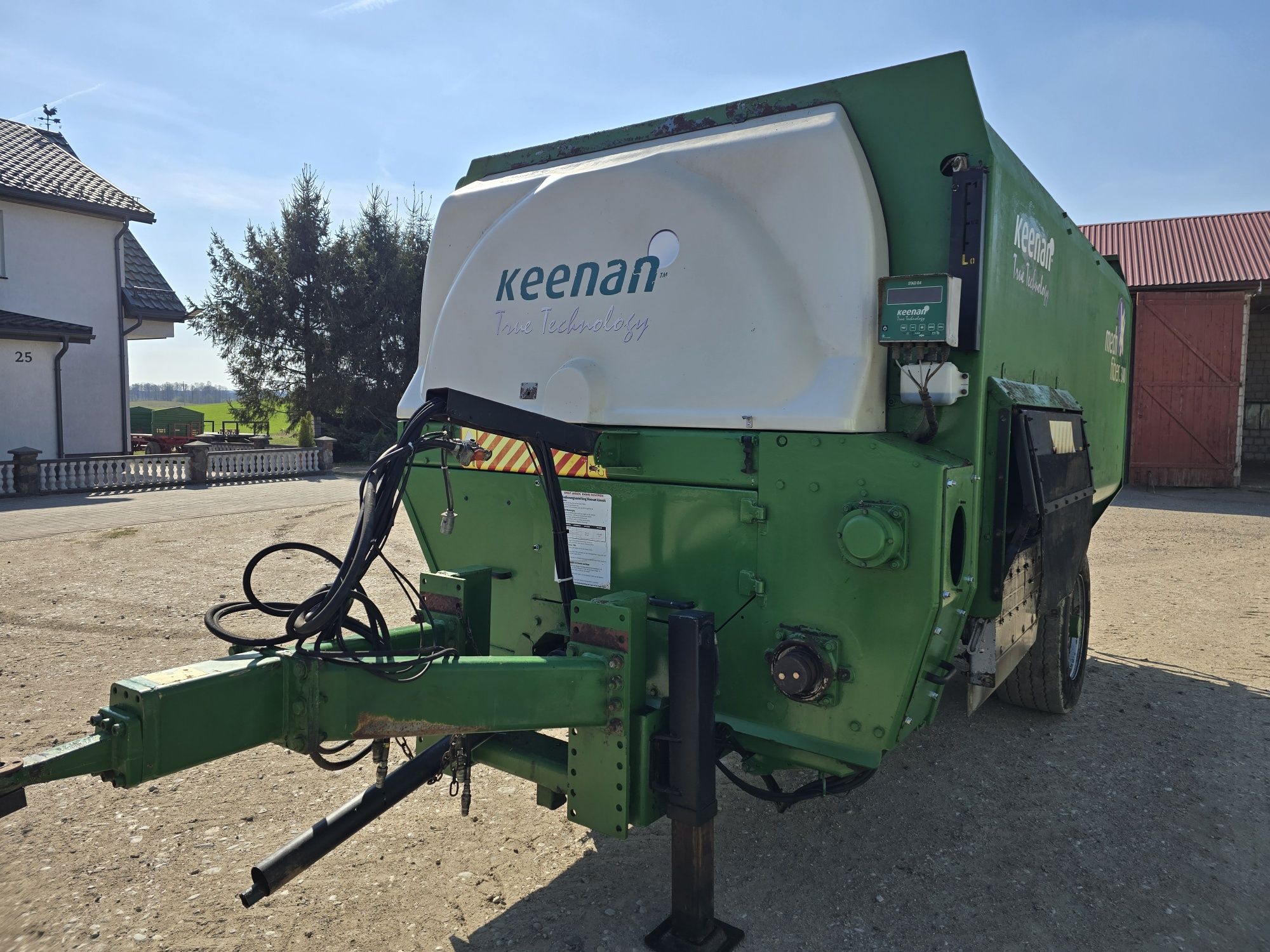 Wóz paszowy keenan mech fiber 340