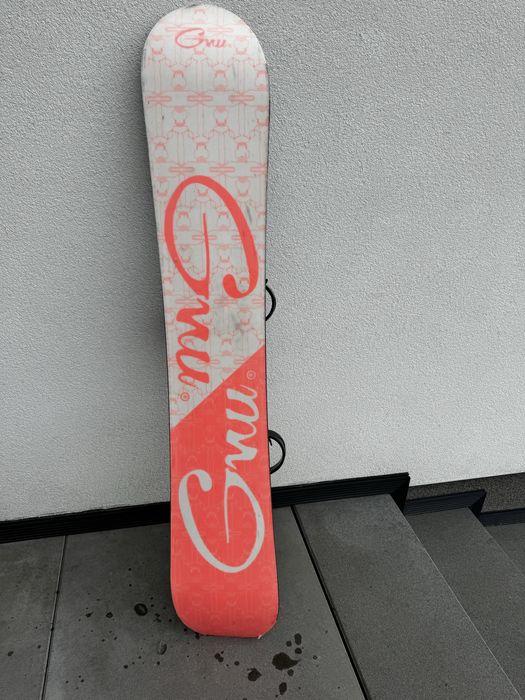 Snowboard, deska snowboardowa plus wiązania  Nitro GNU gotowa do jazdy