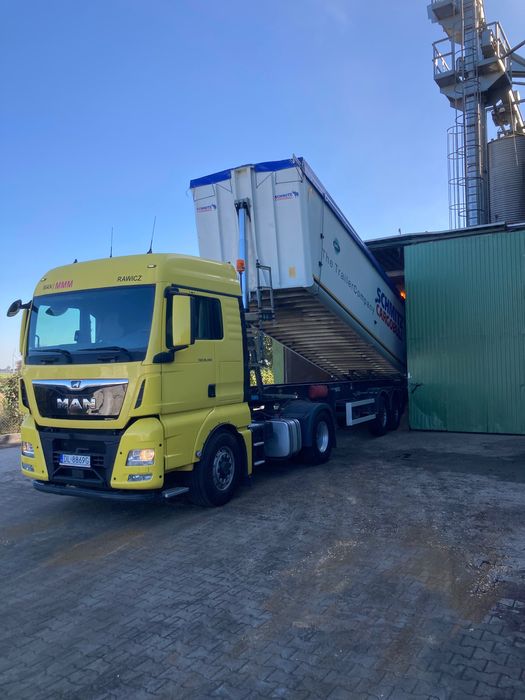 Usługi transportowe transport wywrotka wanna 26 t