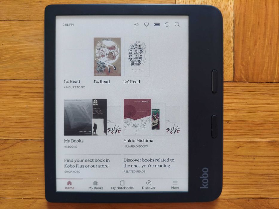 Czytnik książek e-book reader Kobo Libra Colour Czarny 32GB