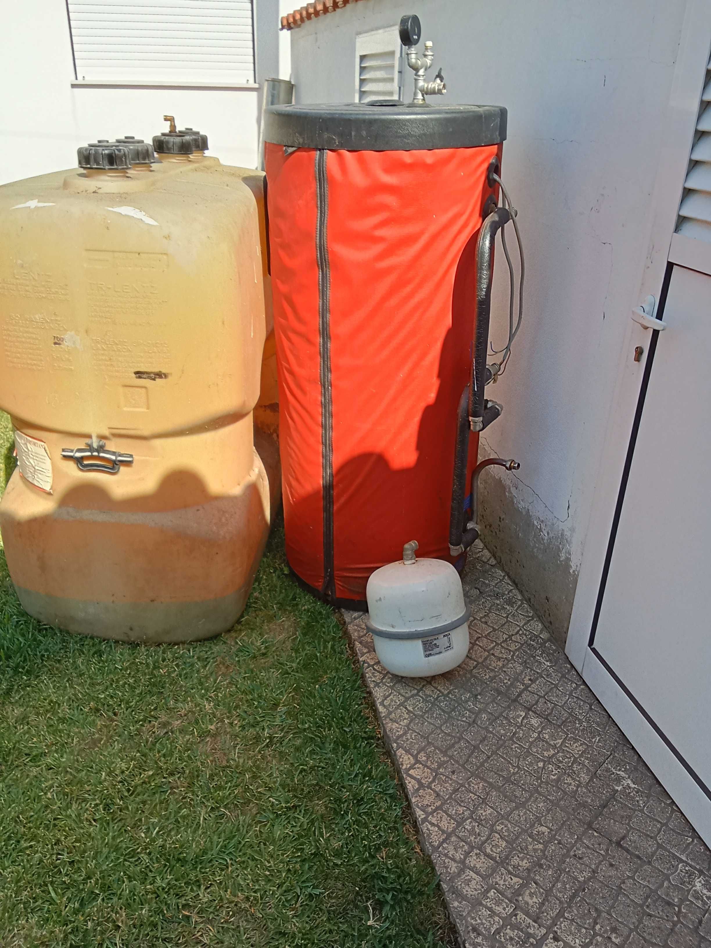 Caldeira esquecimento central e águas sanitárias a gasóleo