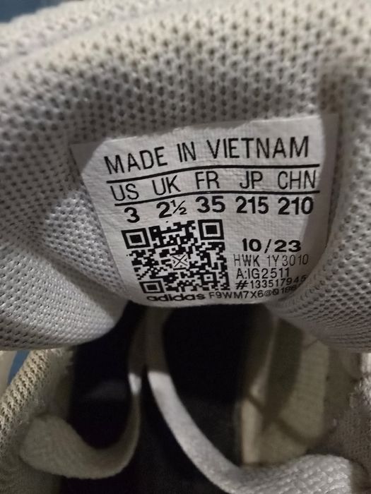 Białe adidasy 35