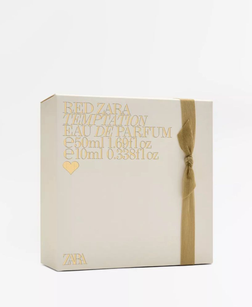 Zara red temptation 50 i 10 ml  zestaw