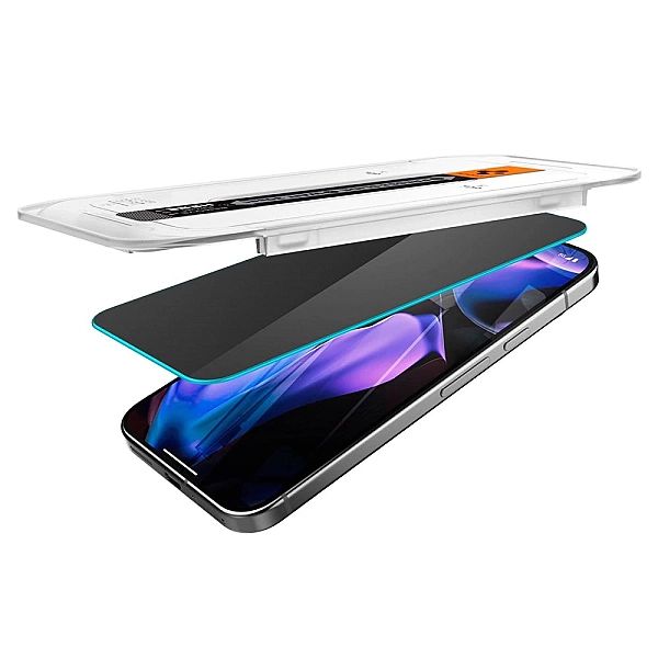 Szkło prywatyzujące Spigen Glas.TR "Ez Fit" Privacy 2-pack na Google P
