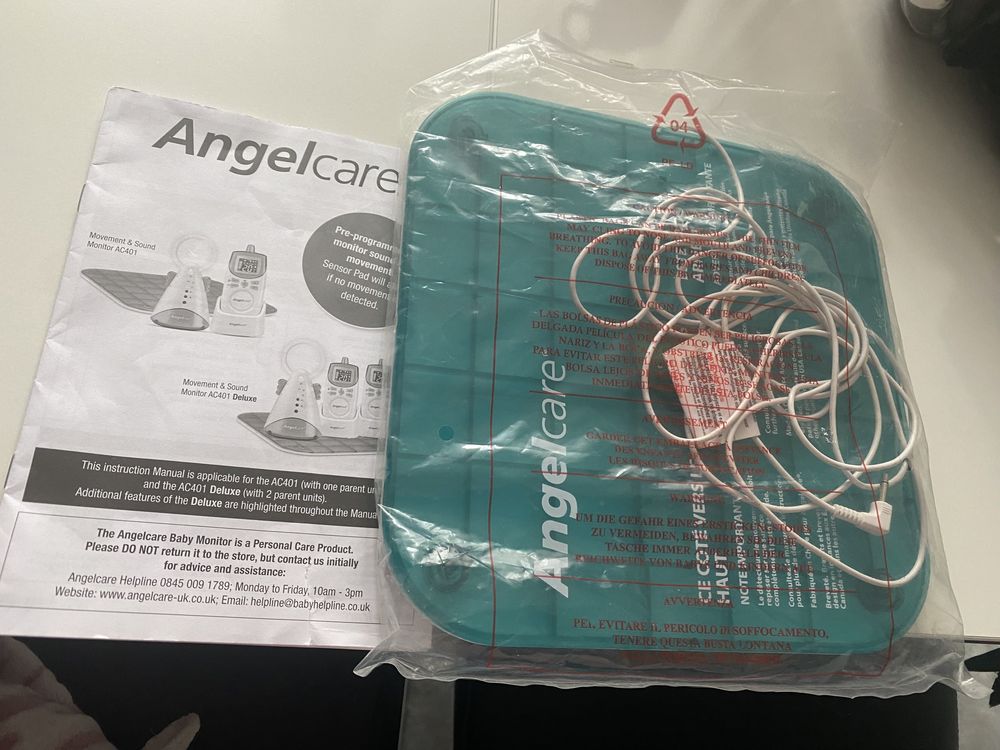 elektroniczna niania Angelcare+ monitor oddechu