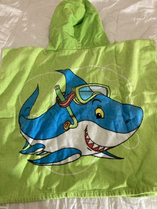 Ręcznik z kapturem dla dziecka szlafrok