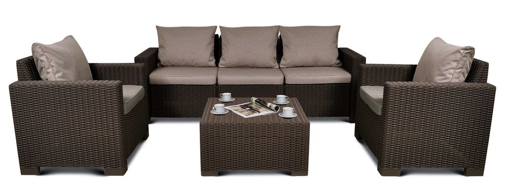 Комплект садовой пластиковой мебели Allibert California Keter