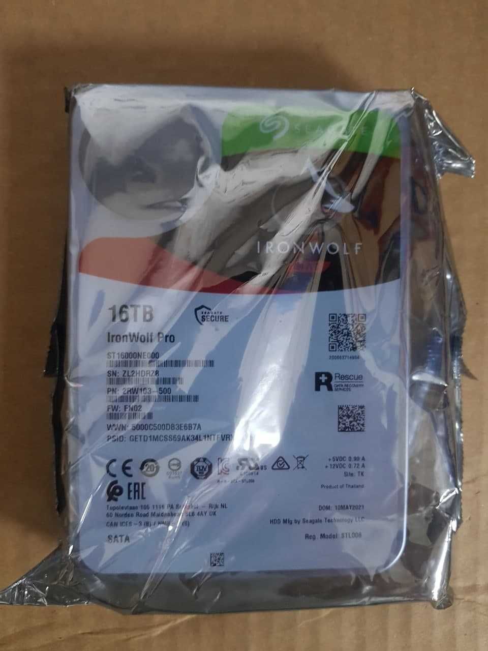 Винчестер Seagate SATA 16TB ST16000NE000