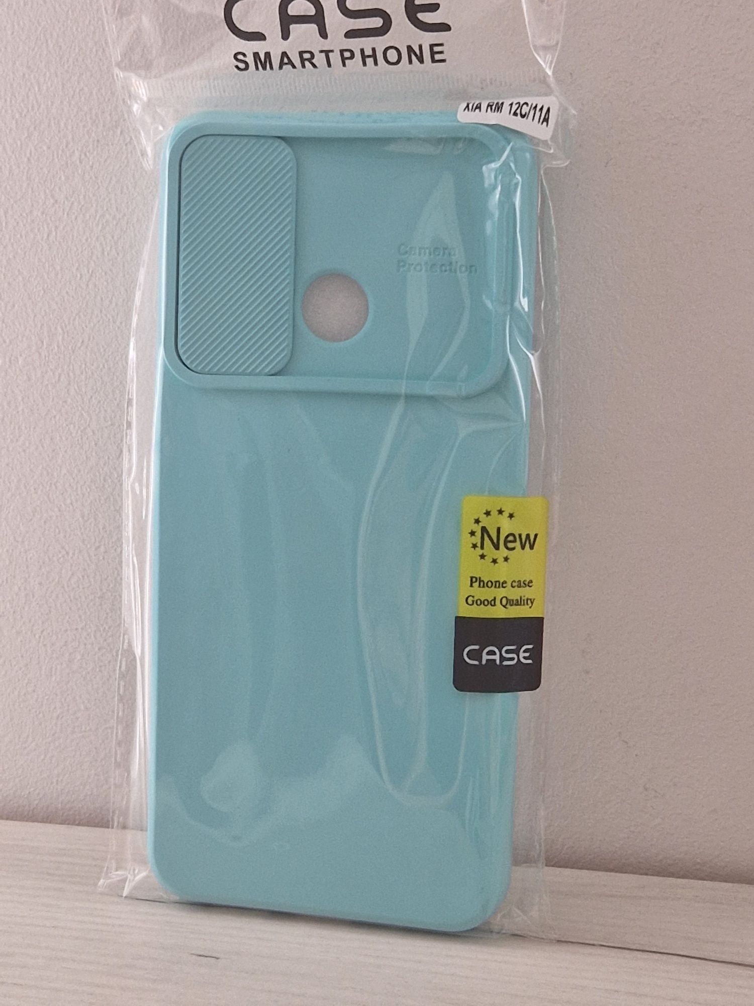 Camshield Soft do Xiaomi Redmi 12C/11A Miętowy