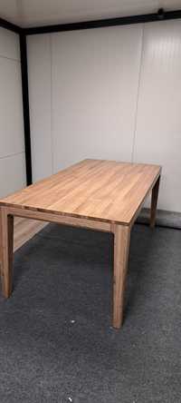 Stół dębowy lite drewno 90x180 do 275