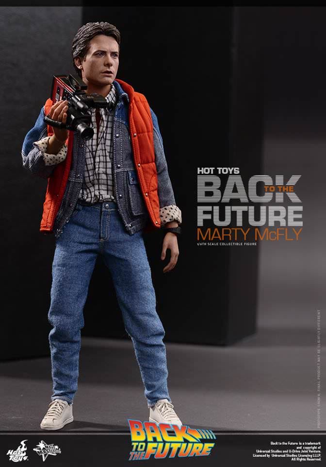 Фигурка 1/6 hot toys mms 257 BACK TO THE FUTURE MARTY MCFly spec ed