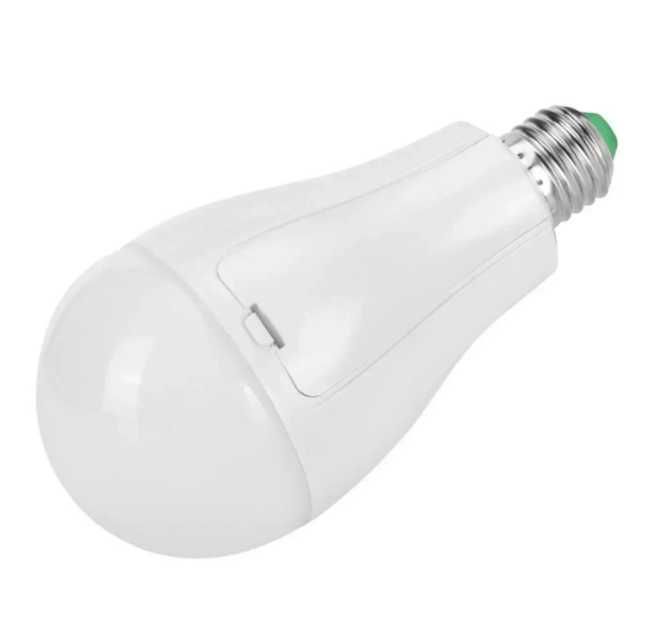 Умная LED лампа с аккумулятором – работает без электричества!  20W