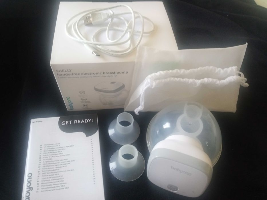 Laktator muszlowy BabyOno Shelly- hands free