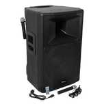 Kolumna aktywna 18" 1000W, BT, FM, 2X MIC VHF